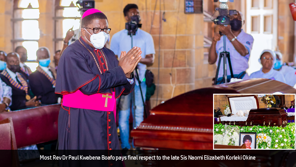 METHODIST CHURCH BIDS FAREWELL TO SIS NAOMI ELIZABETH KORLEKI OKINE