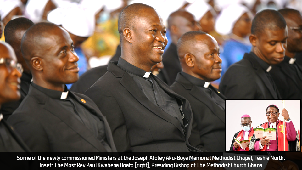 METHODIST CHURCH COMMISSIONS 74 NEW MINISTERS