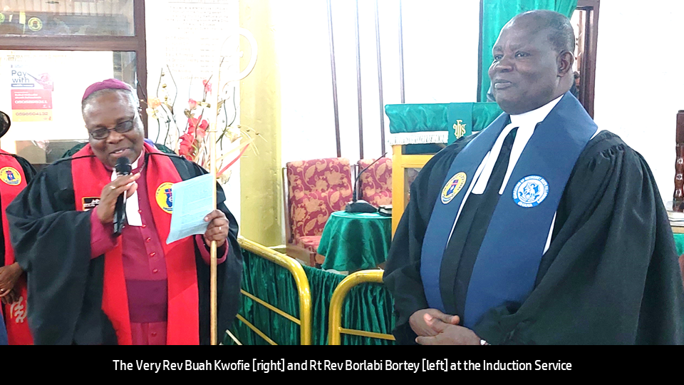 VERY REV BUAH KWOFIE INDUCTED INTO OFFICE AS CHAPLAIN OF ACCRA DIOCESAN MEN'S FELLOWSHIP